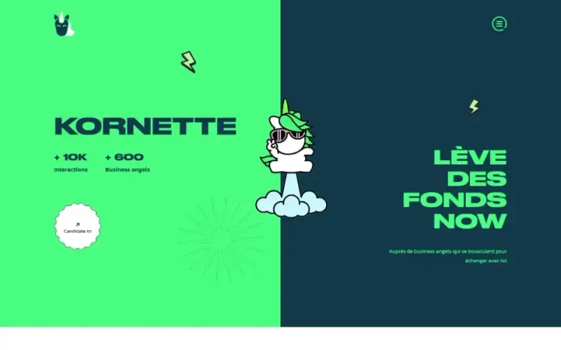 Aperçu du site Kornette