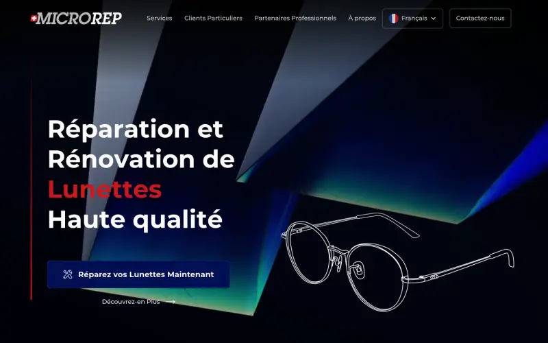 Aperçu du site Microrep