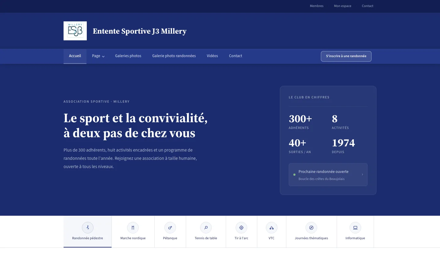 Aperçu du projet ESJ3 Millery