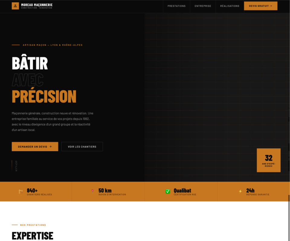 Logo BTP / Maçonnerie