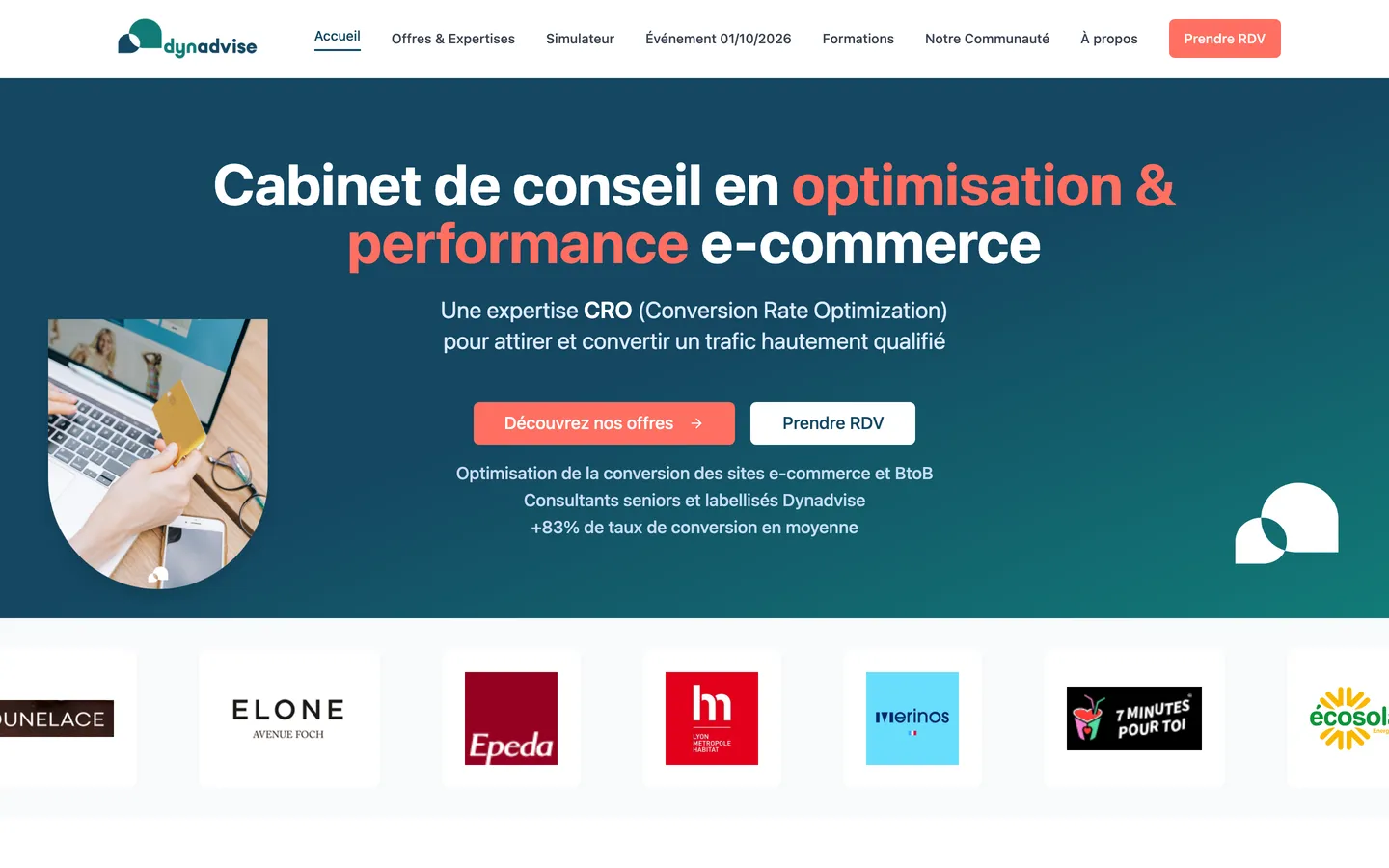 Aperçu du projet Dynadvise