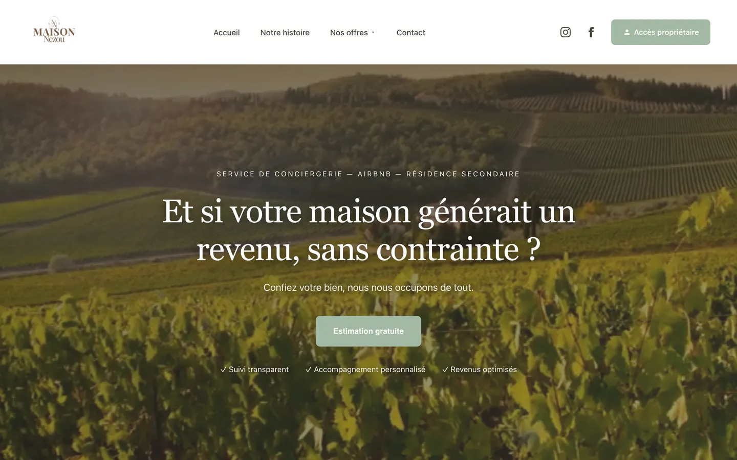 Aperçu du projet Maison Nezou